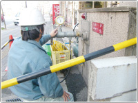 連結送水管・消防ホース耐圧性能点検